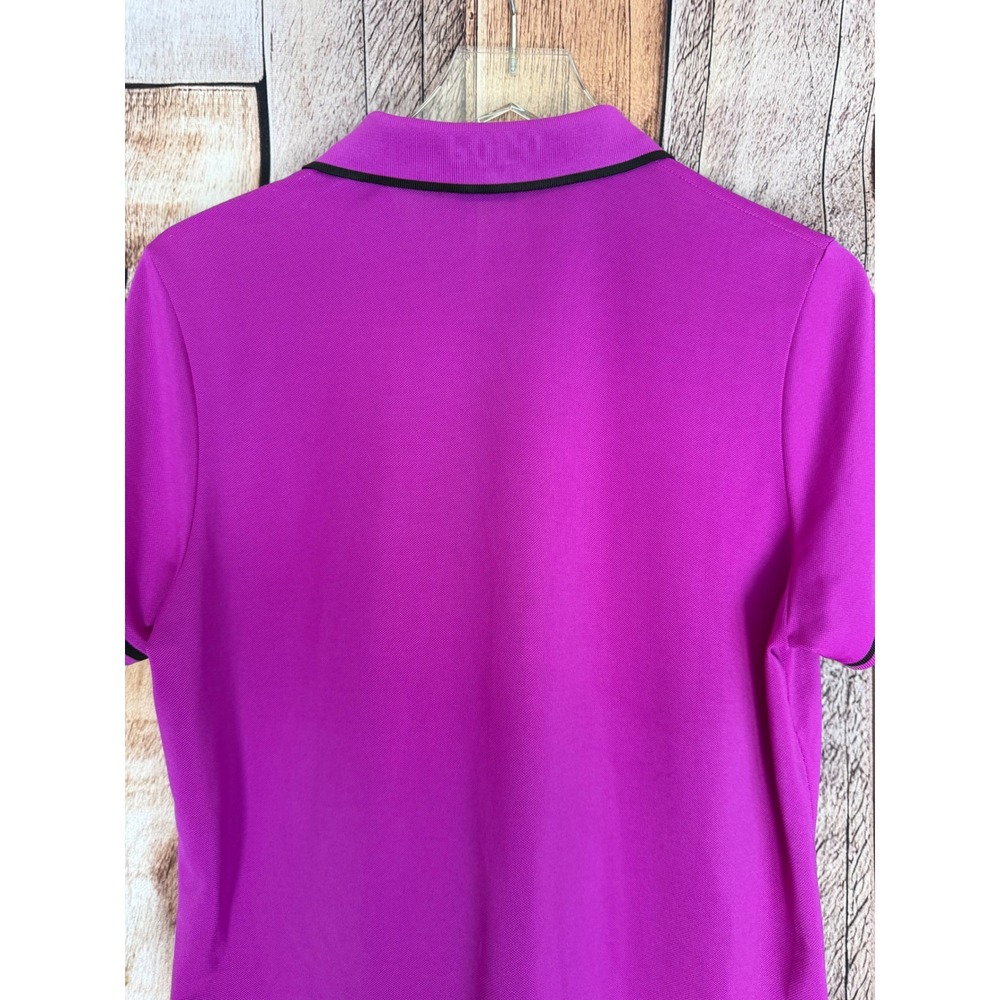 Polo Golf Ralph Lauren Tailored Fit Polo Shirt Fuchsia Pony Logo Womens Size XL - Picture 5 of 8